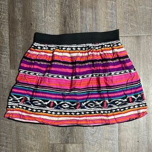 Forever 21 Multicolor Striped Mini Skirt